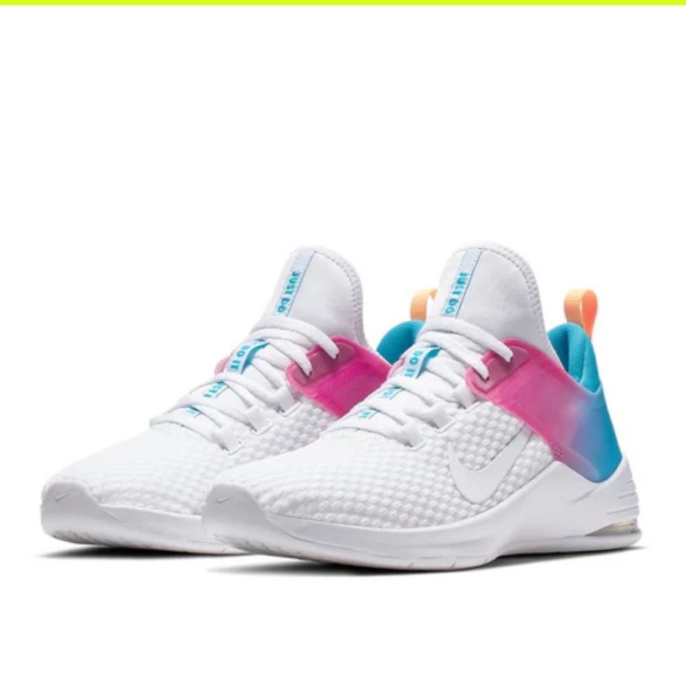 Nike Air Max Bella TR 2 Blue Fury White Sneakers Women’s Size 7